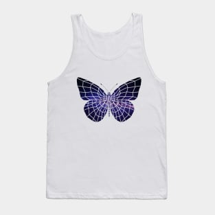 geometric cosmic butterfly Tank Top